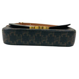 セリーヌ CELINE ショルダーバッグ クロード 194142 タン トリオンフキャンバス レディース ショルダーバッグ