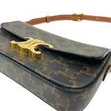 セリーヌ CELINE ショルダーバッグ クロード 194142 タン トリオンフキャンバス レディース ショルダーバッグ