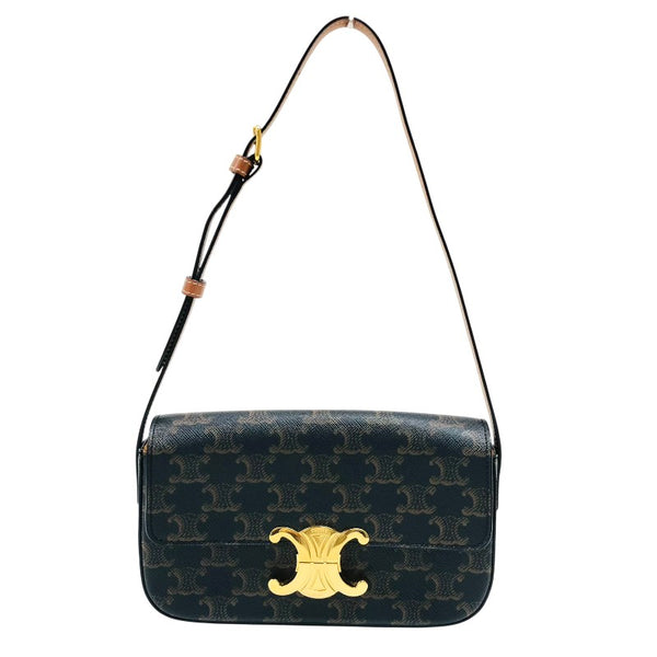 セリーヌ CELINE ショルダーバッグ クロード 194142 タン トリオンフ