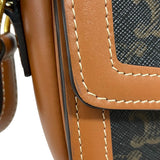セリーヌ CELINE ティーン トリオンフ バッグ 188882 タン トリオンフキャンバス レディース ショルダーバッグ