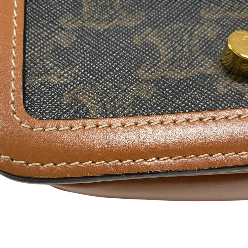 セリーヌ CELINE ティーン トリオンフ バッグ 188882 タン トリオンフキャンバス レディース ショルダーバッグ