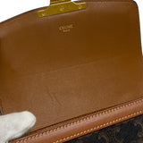 セリーヌ CELINE ティーン トリオンフ バッグ 188882 タン トリオンフキャンバス レディース ショルダーバッグ