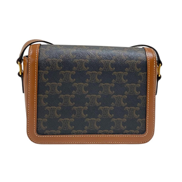 セリーヌ CELINE ティーン トリオンフ バッグ 188882 タン トリオンフキャンバス レディース ショルダーバッグ
