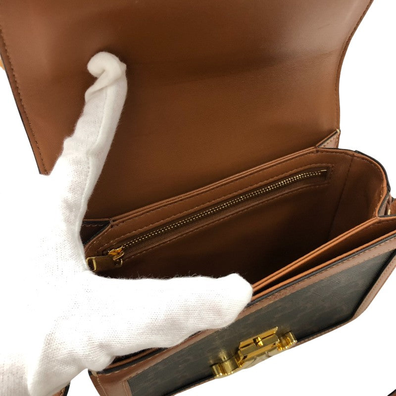 セリーヌ CELINE ティーン トリオンフ バッグ 188882 タン トリオンフキャンバス レディース ショルダーバッグ
