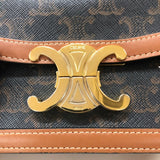 セリーヌ CELINE ティーン トリオンフ バッグ 188882 タン トリオンフキャンバス レディース ショルダーバッグ