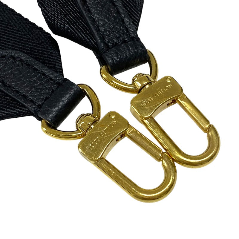 ルイ・ヴィトン LOUIS VUITTON パピヨンBB M45980 ブラック ゴールド金具 モノグラム・アンプラント レディース ショルダーバッグ