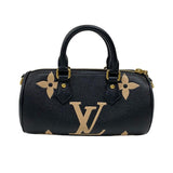 ルイ・ヴィトン LOUIS VUITTON パピヨンBB M45980 ブラック ゴールド金具 モノグラム・アンプラント レディース ショルダーバッグ