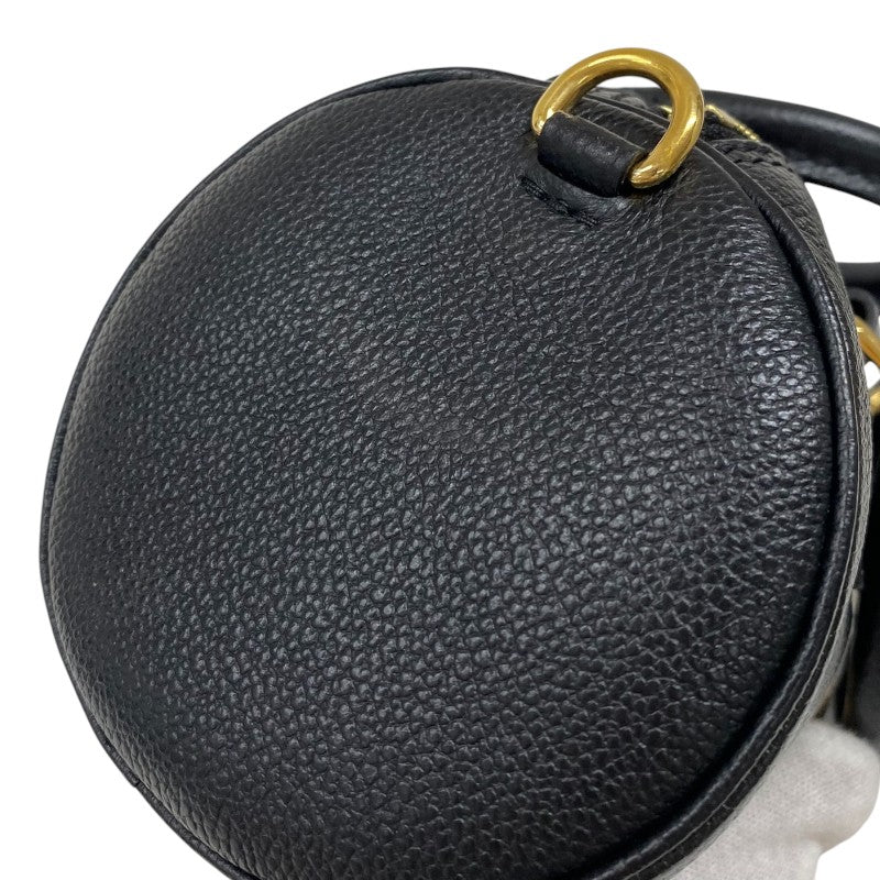 ルイ・ヴィトン LOUIS VUITTON パピヨンBB M45980 ブラック ゴールド金具 モノグラム・アンプラント レディース ショルダーバッグ
