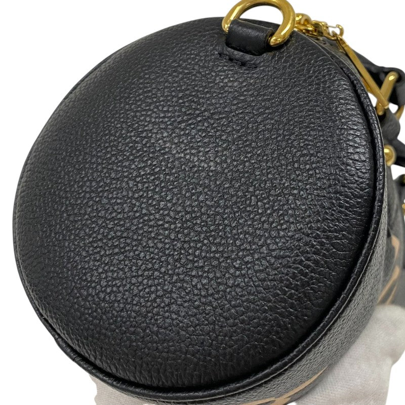 ルイ・ヴィトン LOUIS VUITTON パピヨンBB M45980 ブラック ゴールド金具 モノグラム・アンプラント レディース ショルダーバッグ