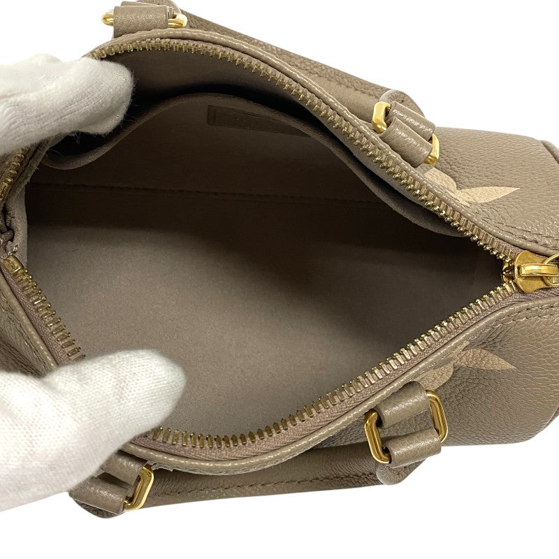 ルイ・ヴィトン LOUIS VUITTON パピヨンBB M46031 トゥルトレールクリーム モノグラム・アンプラント レディース ショルダーバッグ