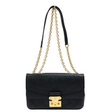 ルイ・ヴィトン LOUIS VUITTON サック・マルソー M46200 ブラック ゴールド金具 モノグラム・アンプラントレザー レディース ショルダーバッグ