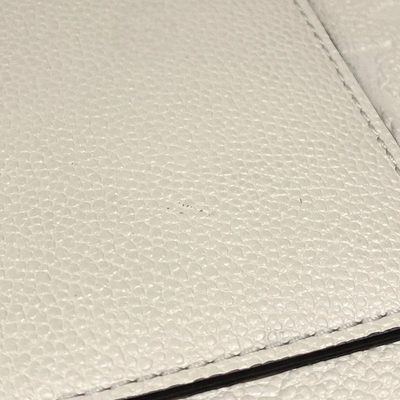 ルイ・ヴィトン LOUIS VUITTON マルソー M46201 クレーム ゴールド金具 モノグラム・アンプラント レディース ショルダーバッグ