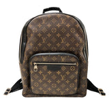 ルイ・ヴィトン LOUIS VUITTON ジョッシュ M41530 モノグラム・マカサー シルバー金具 モノグラム・マカサー メンズ リュック・デイパック