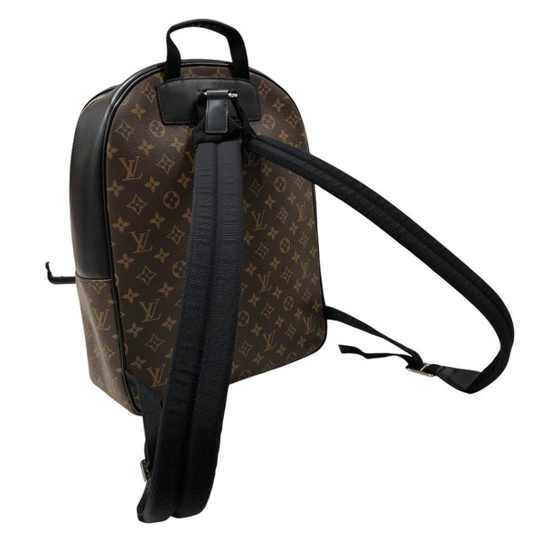 ルイ・ヴィトン LOUIS VUITTON ジョッシュ M41530 モノグラム・マカサー シルバー金具 モノグラム・マカサー メンズ リュック・デイパック