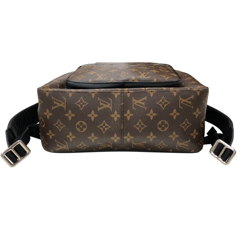 ルイ・ヴィトン LOUIS VUITTON ジョッシュ M41530 モノグラム・マカサー シルバー金具 モノグラム・マカサー メンズ リュック・デイパック