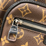 ルイ・ヴィトン LOUIS VUITTON ジョッシュ M41530 モノグラム・マカサー シルバー金具 モノグラム・マカサー メンズ リュック・デイパック