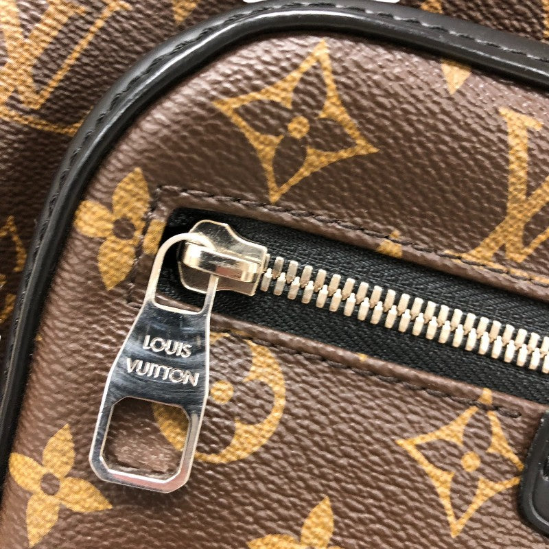 ルイ・ヴィトン LOUIS VUITTON ジョッシュ M41530 モノグラム・マカサー シルバー金具 モノグラム・マカサー メンズ リュック・デイパック
