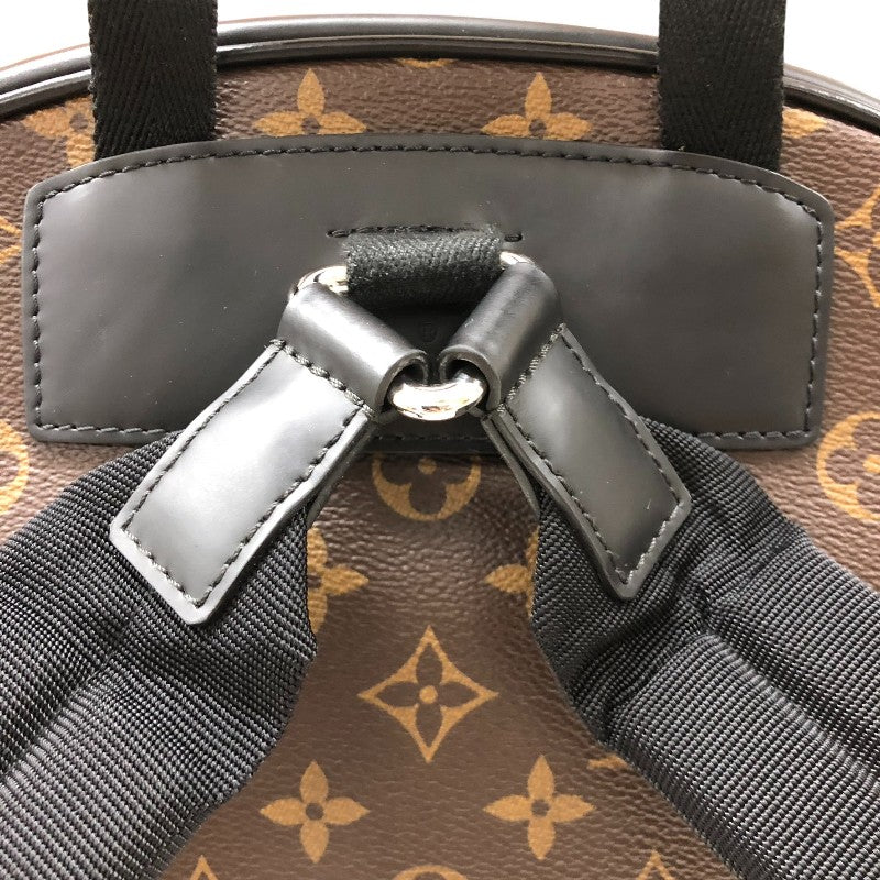 ルイ・ヴィトン LOUIS VUITTON ジョッシュ M41530 モノグラム・マカサー シルバー金具 モノグラム・マカサー メンズ リュック・デイパック