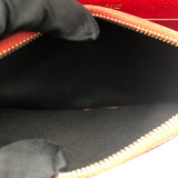 サンローラン SAINT LAURENT エンべロープ　チェーンウォレット 393953 レッド グレインレザー レディース ショルダーバッグ