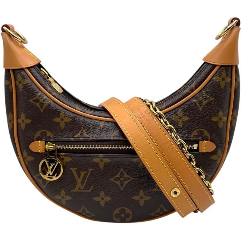 ルイ・ヴィトン LOUIS VUITTON ループ M81098 ブラウン モノグラム レディース ショルダーバッグ
