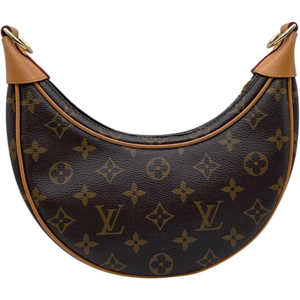 ルイ・ヴィトン LOUIS VUITTON ループ M81098 ブラウン モノグラム レディース ショルダーバッグ