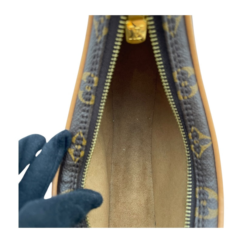 ルイ・ヴィトン LOUIS VUITTON ループ M81098 ブラウン モノグラムキャンバス　 レディース ハンドバッグ