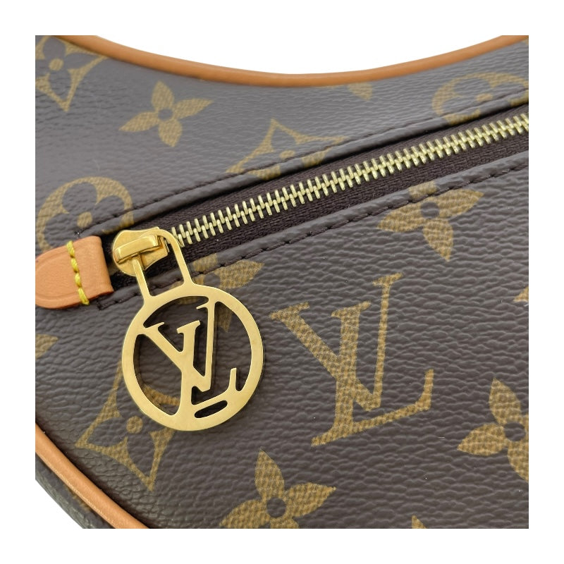 ルイ・ヴィトン LOUIS VUITTON ループ M81098 ブラウン モノグラムキャンバス　 レディース ハンドバッグ