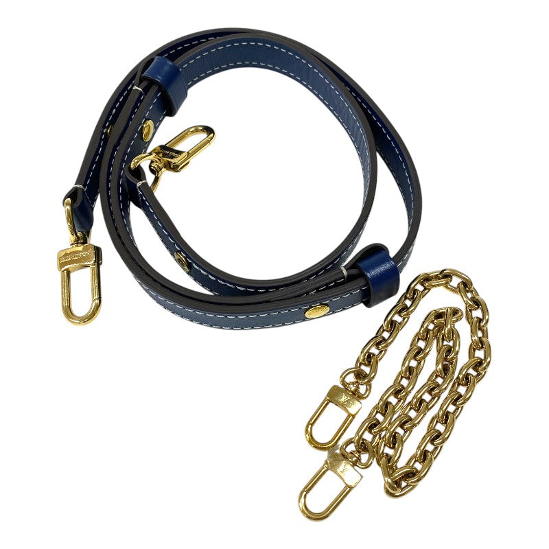 ルイ・ヴィトン LOUIS VUITTON ループ M81166 ブルー モノグラム・デニム レディース ショルダーバッグ