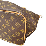 ルイ・ヴィトン LOUIS VUITTON パレルモPM M4015 ブラウン PVC レディース ハンドバッグ