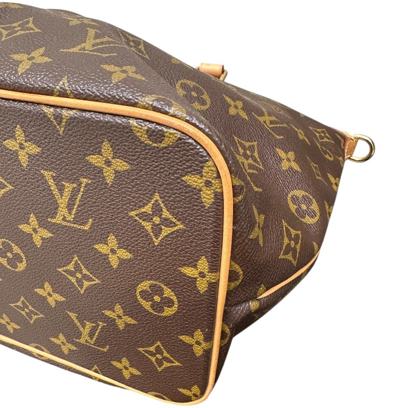 ルイ・ヴィトン LOUIS VUITTON パレルモPM M4015 ブラウン PVC レディース ハンドバッグ