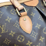 ルイ・ヴィトン LOUIS VUITTON パレルモPM M4015 ブラウン PVC レディース ハンドバッグ