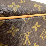 ルイ・ヴィトン LOUIS VUITTON パレルモPM M4015 ブラウン PVC レディース ハンドバッグ
