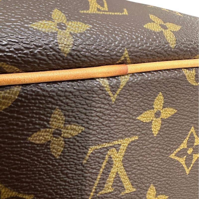 ルイ・ヴィトン LOUIS VUITTON パレルモPM M4015 ブラウン PVC レディース ハンドバッグ