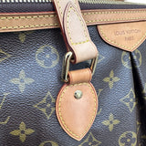 ルイ・ヴィトン LOUIS VUITTON パレルモPM M4015 ブラウン PVC レディース ハンドバッグ