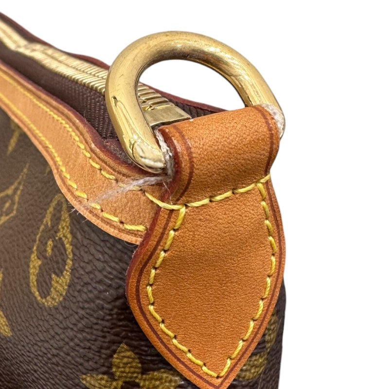 ルイ・ヴィトン LOUIS VUITTON パレルモPM M4015 ブラウン PVC レディース ハンドバッグ
