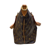 ルイ・ヴィトン LOUIS VUITTON パレルモPM M4015 ブラウン PVC レディース ハンドバッグ