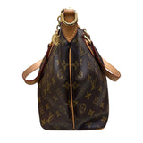 ルイ・ヴィトン LOUIS VUITTON パレルモPM M4015 ブラウン PVC レディース ハンドバッグ