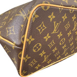 ルイ・ヴィトン LOUIS VUITTON パレルモPM M4015 ブラウン PVC レディース ハンドバッグ