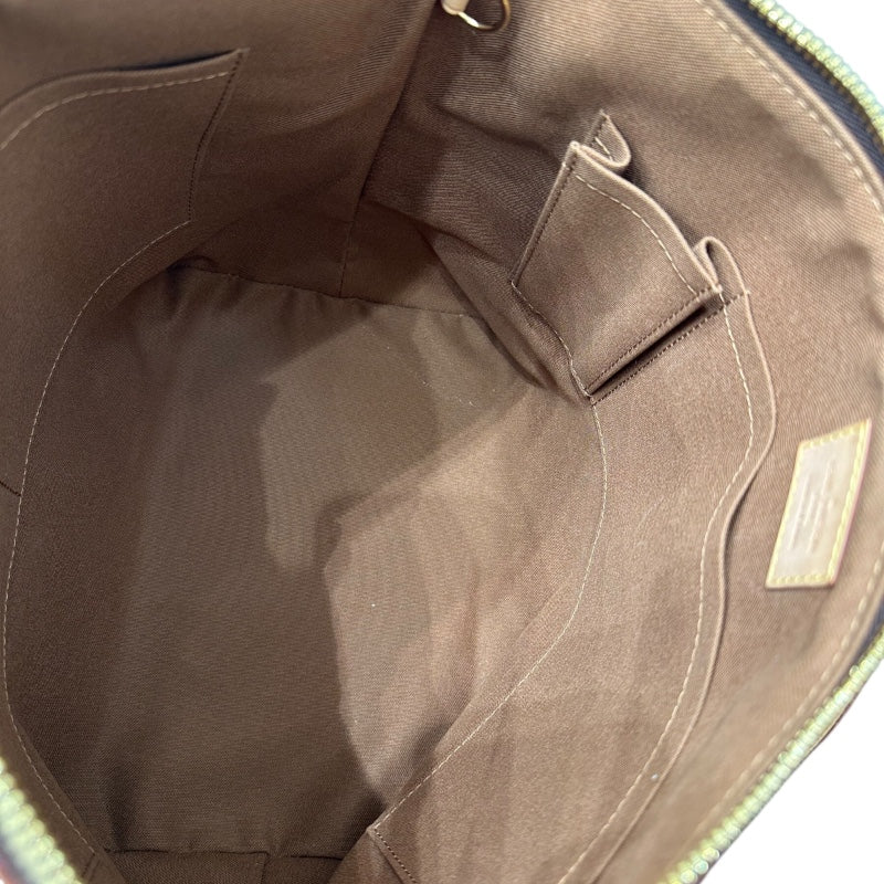 ルイ・ヴィトン LOUIS VUITTON パレルモPM M4015 ブラウン PVC レディース ハンドバッグ