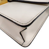 グッチ GUCCI シルヴィ　ミニチェーンショルダーバッグ 431666 アイボリー　ゴールド金具 レザー/キャンバス レディース ショルダーバッグ