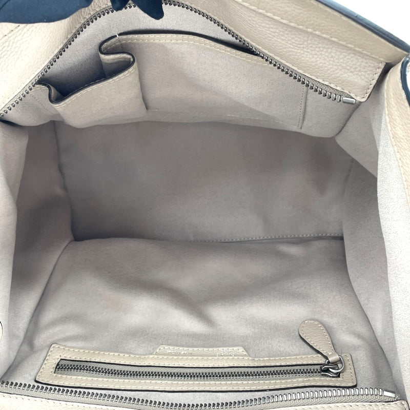 セリーヌ CELINE ラゲージミニショッパー 165213 ベージュ カーフ レディース トートバッグ