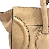 セリーヌ CELINE ラゲージミニショッパー 165213 ベージュ カーフ レディース トートバッグ