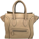 セリーヌ CELINE ラゲージミニショッパー 165213 ベージュ カーフ レディース トートバッグ