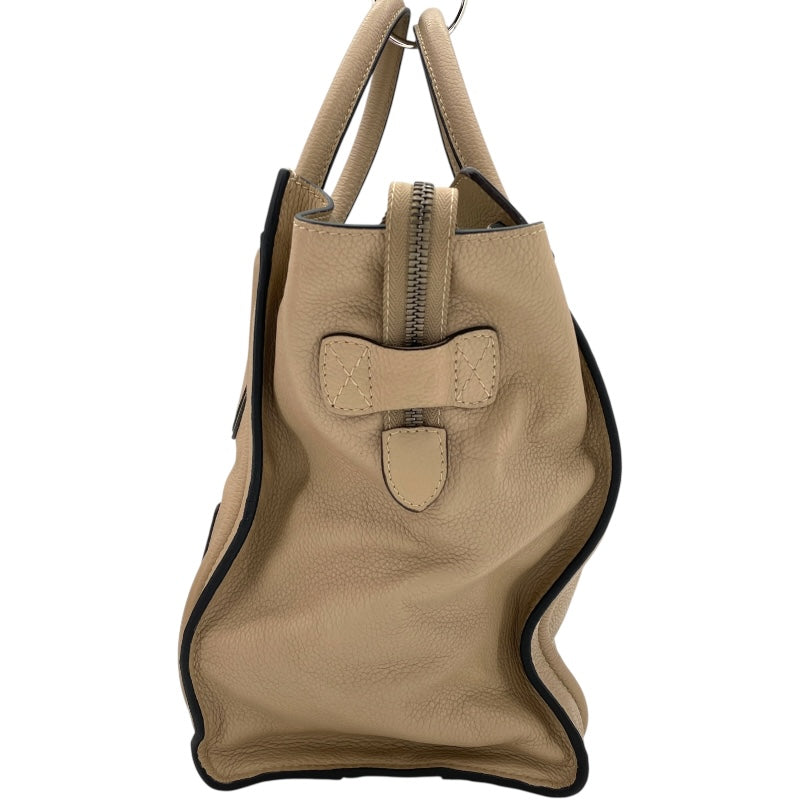 セリーヌ CELINE ラゲージミニショッパー 165213 ベージュ カーフ レディース トートバッグ