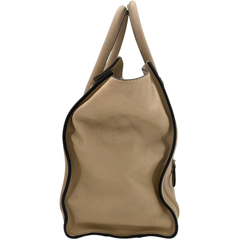 セリーヌ CELINE ラゲージミニショッパー 165213 ベージュ カーフ レディース トートバッグ