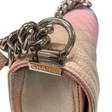 シャネル CHANEL ボーイシャネル20 A67085 25番台 マルチカラー シルバー金具 キャビアスキン レディース ショルダーバッグ