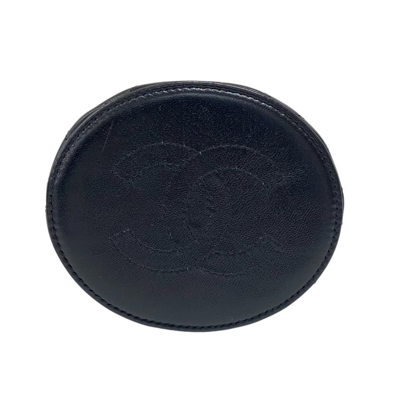 シャネル CHANEL ミニ バニティケース AP2729 ブラック ゴールド金具 ラムスキン レディース ハンドバッグ 化粧ポーチ