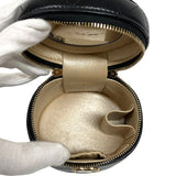 シャネル CHANEL ミニ バニティケース AP2729 ブラック ゴールド金具 ラムスキン レディース ハンドバッグ 化粧ポーチ