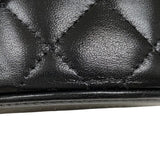 シャネル CHANEL ミニ バニティケース AP2729 ブラック ゴールド金具 ラムスキン レディース ハンドバッグ 化粧ポーチ