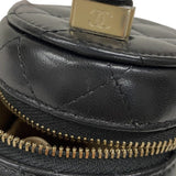 シャネル CHANEL ミニ バニティケース AP2729 ブラック ゴールド金具 ラムスキン レディース ハンドバッグ 化粧ポーチ